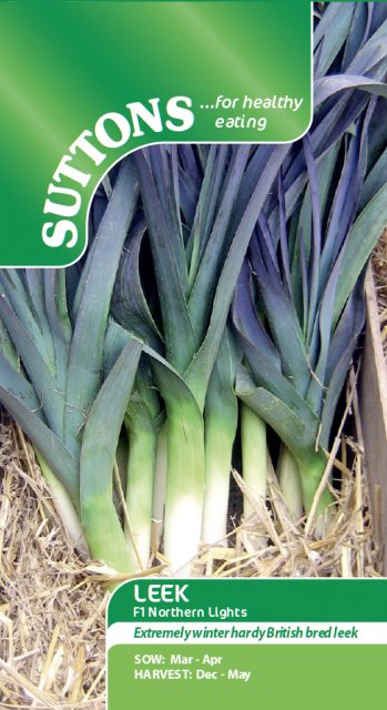 SUTTONS Suttons Leek Northern Lights Seeds