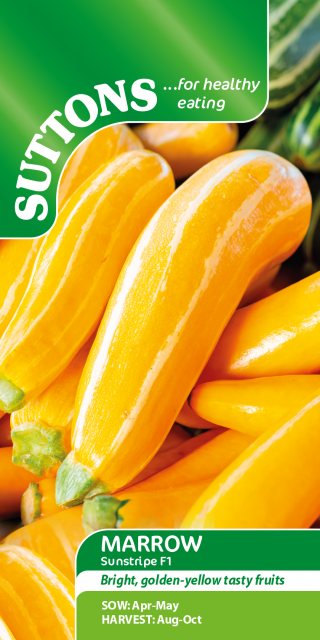 SUTTONS Suttons Marrow Sunstripe F1 Seeds