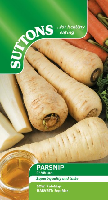 SUTTONS Suttons Parsnip Albion F1 Seeds