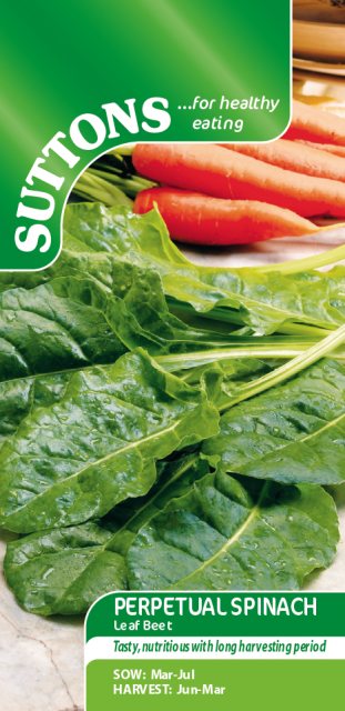 SUTTONS Perpetual Spinach Leaf Beet Seeds