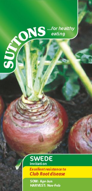 SUTTONS Suttons Swede Invitation Seeds