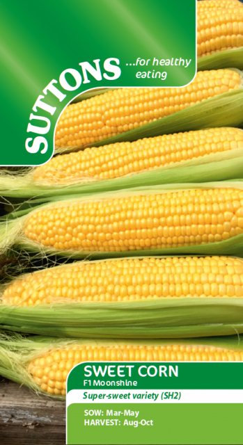 SUTTONS Suttons Sweet Corn Moonshine F1 Seeds