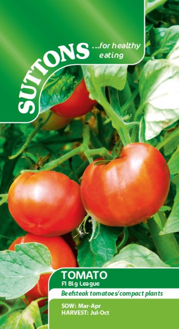 SUTTONS Suttons Tomato F1 Big League Seeds