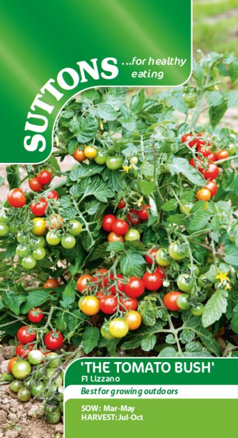 SUTTONS Tomato Lizzano F1 'The Tomato Bush' Seeds