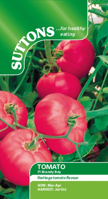 SUTTONS Suttons Tomato Brandy Boy F1 Seeds
