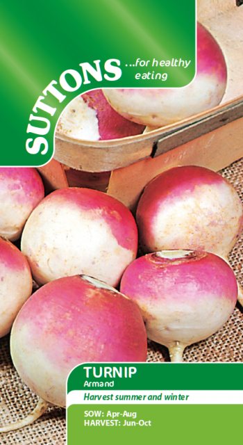 SUTTONS Suttons Turnip Armand Seeds