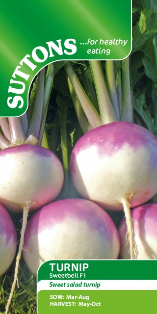 SUTTONS Suttons Turnip Sweetbell F1 Seeds