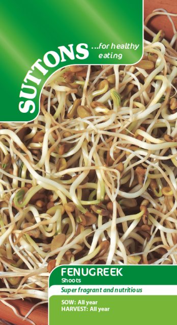 SUTTONS Suttons Fenugreek Shoots Seeds