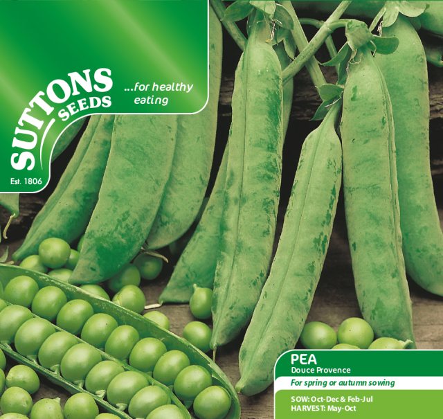 SUTTONS Pea Douce Provence Seeds