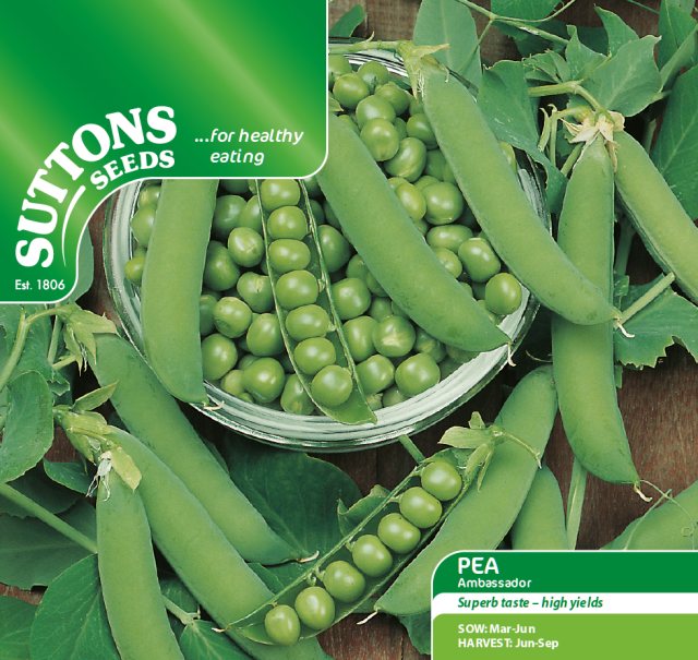 SUTTONS Pea Ambassador Seeds