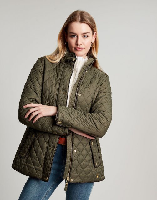 Joules Joules Newdale Coat Grape Leaf