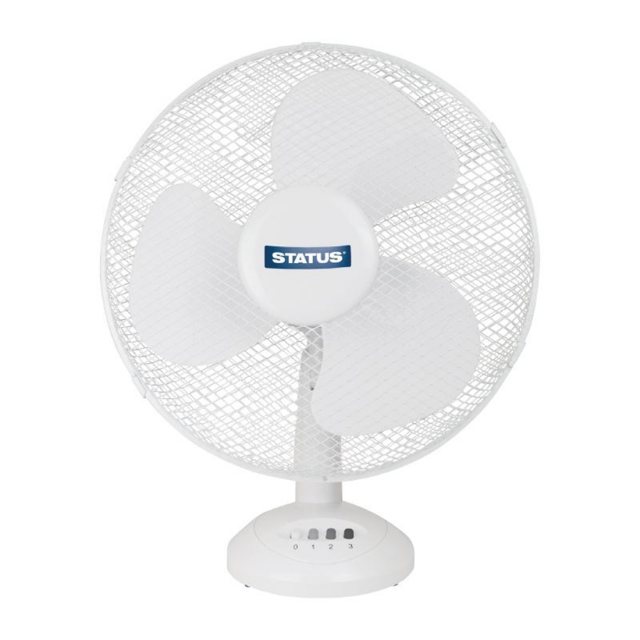 Status Status Oscillating Fan Desk 12"