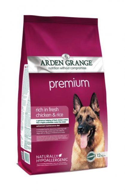 Arden Grange Premium Adult Chicken & Rice 12kg