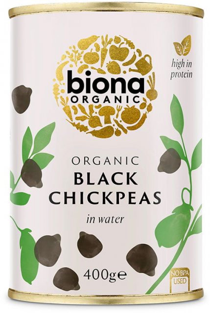 Biona Organic Biona Organic Black Chickpeas 400g