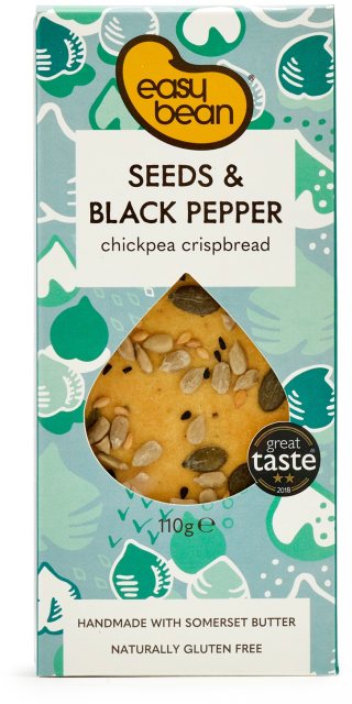 Easy Bean Mixed Seed & Black Pepper Crispbread