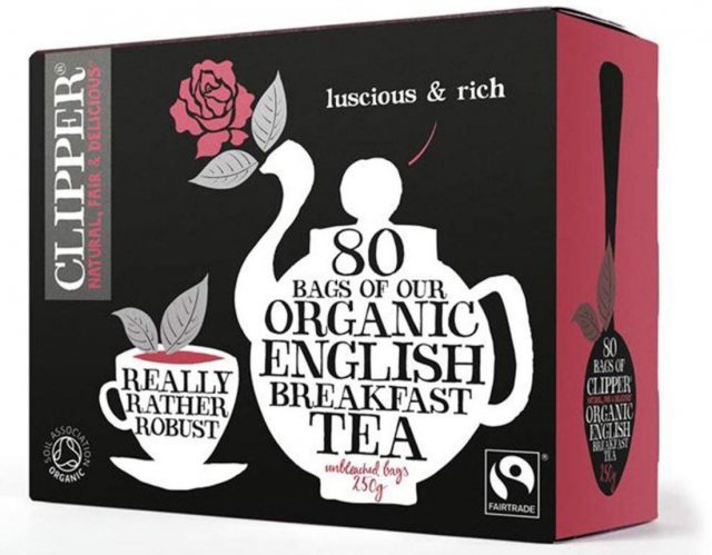 Clipper Organic Fair Trade English Breakfast Teabags