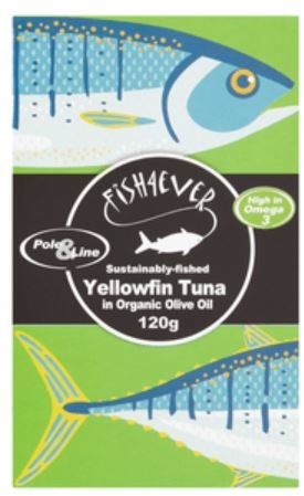 FISH4EVE Fish4Ever Yellowfin Tuna In Organic Olive Oil