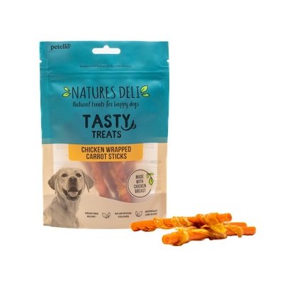 NATUREDE Natures Deli Chicken Wrapped Carrot Stick 100g
