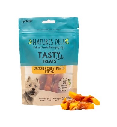 NATUREDE Natures Deli Chicken & Sweet Potato Stick 100g