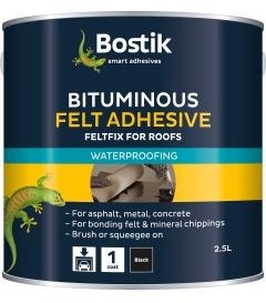 Bostik Bostik Feltfix Bituminous Roof Felt Adhesive 2.5L