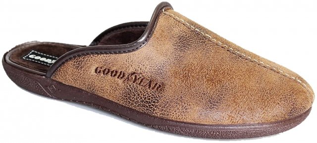 Goodyear Goodyear Tees Mule Slipper Brown