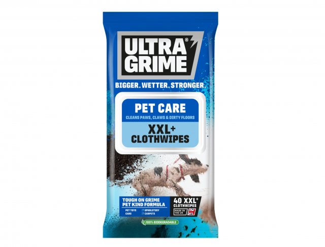 ULTRAGRI Ultragrime Pet Care Wipes 40 Pack