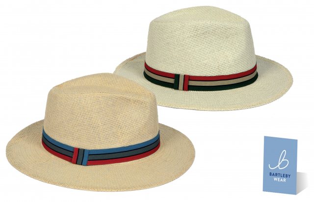 Bartleby Straw Fedora Hat