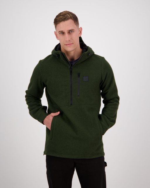 Swanndri Swanndri Reidston Wool Annorak Olive