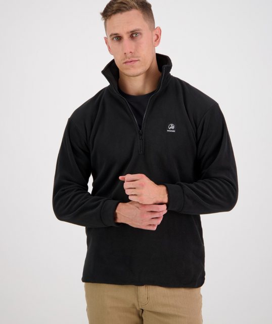 Swanndri Swanndri Motu Fleece Pullover Black