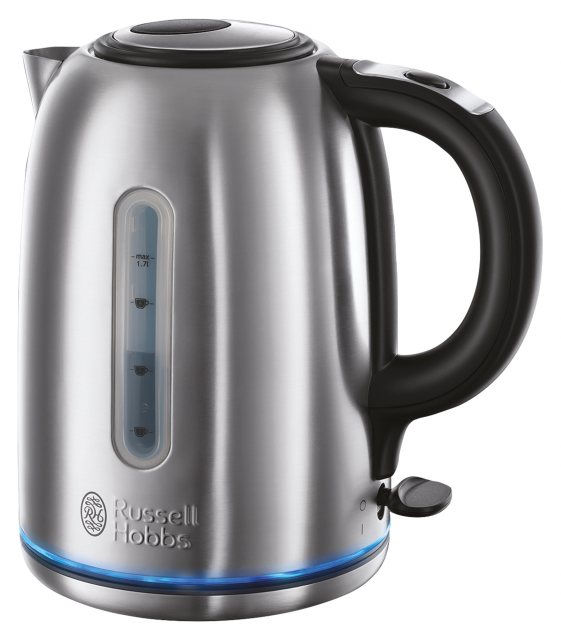 R/HOBBS Russell Hobbs Quiet Boil Kettle Brushed Stainless Steel 1.7L