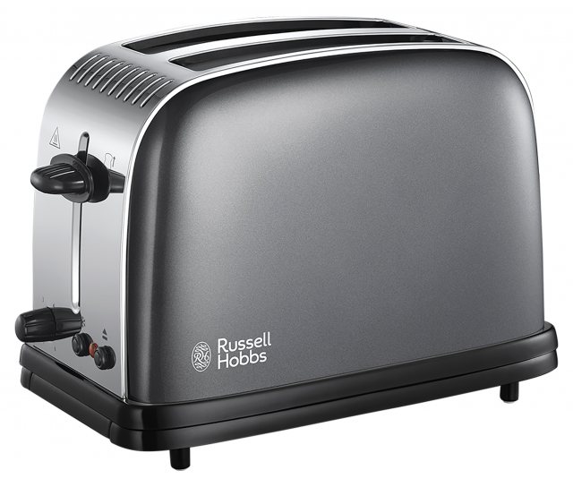 R/HOBBS Russell Hobbs 2 Slice Colours Plus Toaster Black