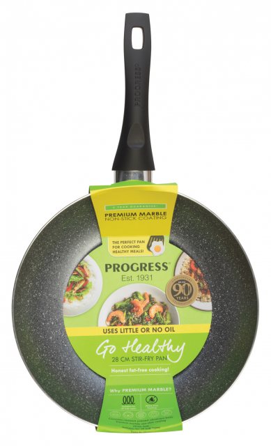 PROGRESS Progress Go Healthy Stir Fry Pan 28cm
