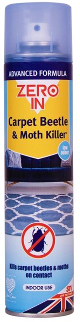 Zero In Carpet Beetle & Moth Killer 300ml