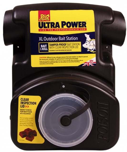 Big Cheese The Big Cheese Outdoor Bait Station XL