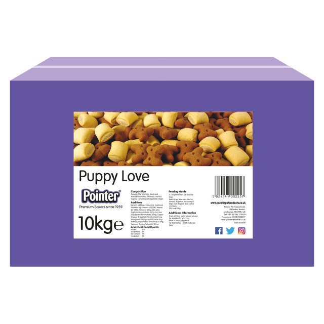POINTER Pointer Puppy Love Biscuits 10kg