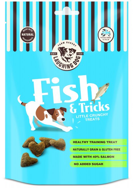 LAUGHDOG Laughing Dog Grain Free Fish & Tricks 125g