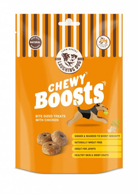 LAUGHDOG Laughing Dog Wheat Free Chewy Boosts 125g