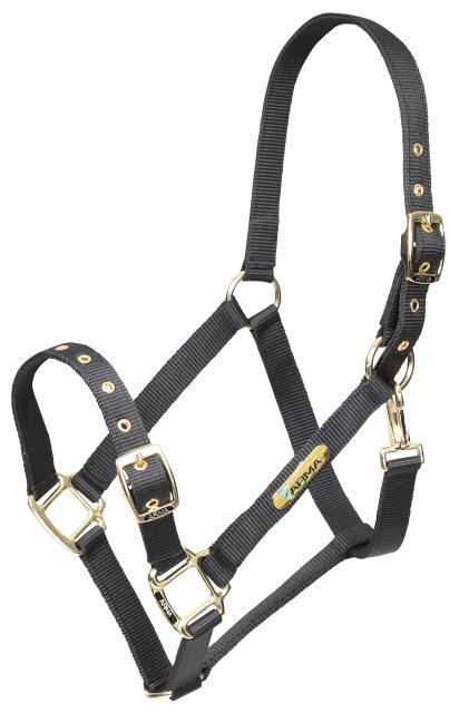 Arma Shires Arma Adjustable Headcollar Black