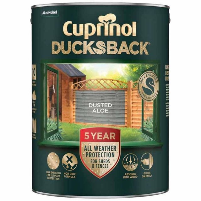 Cuprinol Ducksback Shed & Fence Paint 5L
