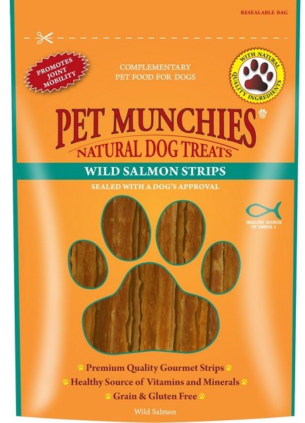 PETMUNCH Pet Munchies Wild Salmon Strips 80g