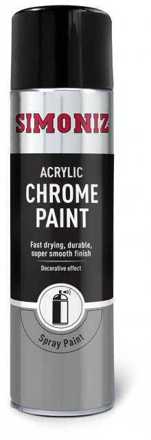 Simoniz Simoniz Acrylic Spray Paint 500ml Chrome