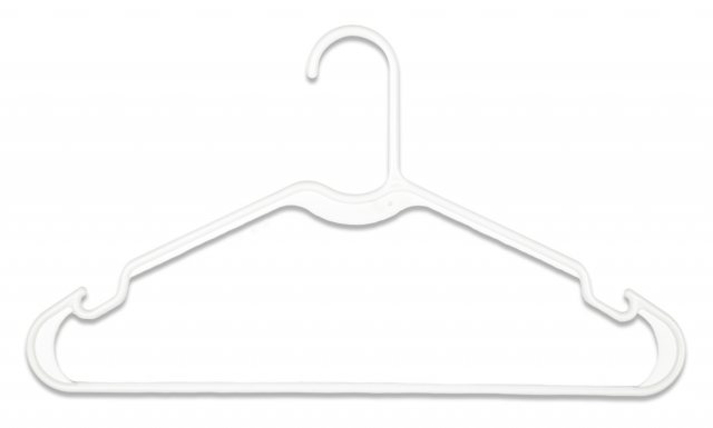 Addis Addis Basic Plastic Hangers 5 Pack