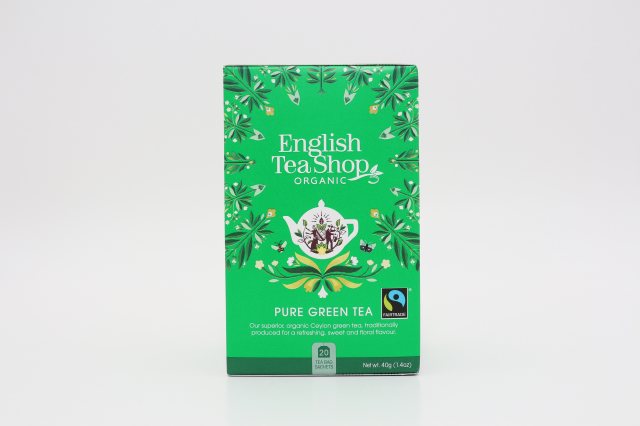 English Tea Shop Organic Pure Green Tea 20 Bags