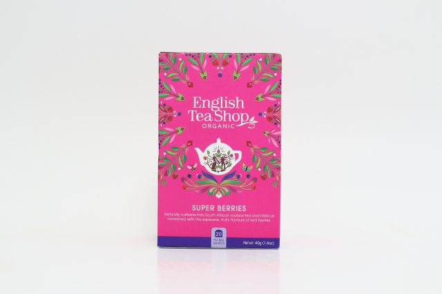 English Tea Shop Organic Super Berries Tea 20 Bags