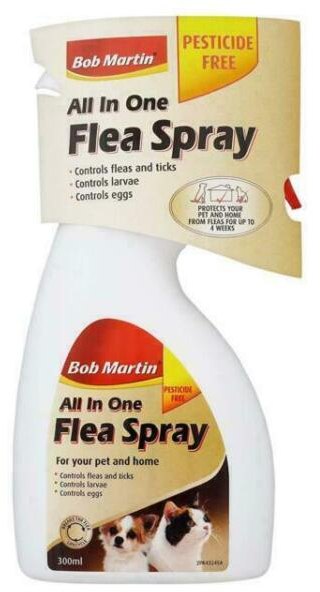 Bob Martin Clear All In One Flea & Tick Spray 300ml