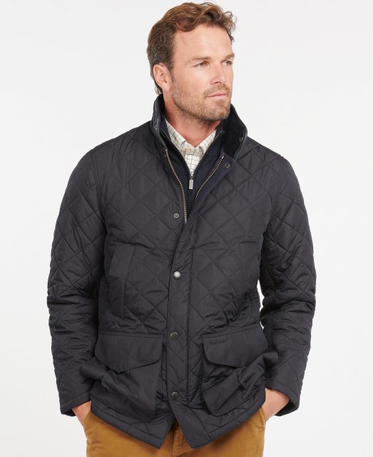 Barbour Barbour Devon Quilt Jacket Navy