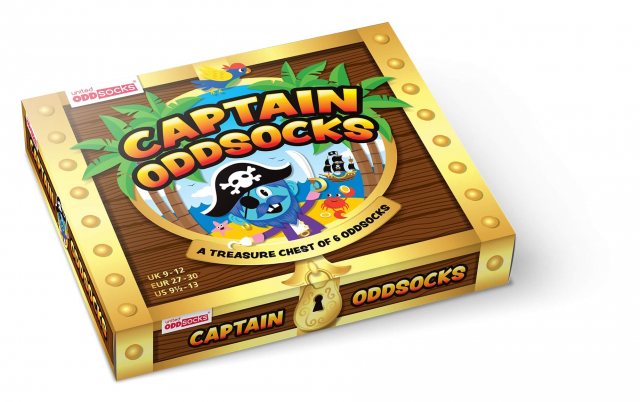 Odd Socks United Oddsocks Captain Kids 9-12 6 Pack