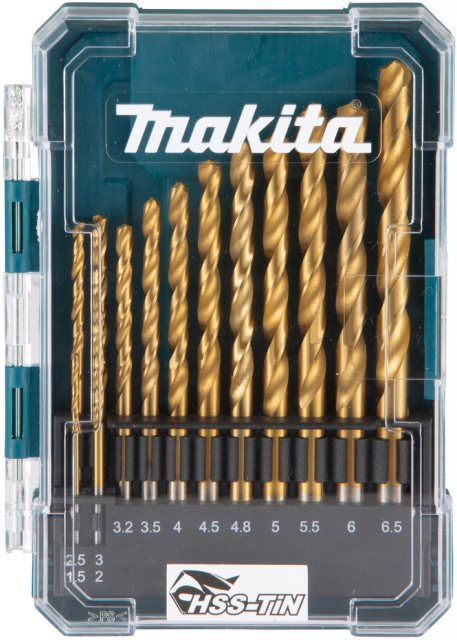 Makita Makita Titanium Metal Drill Bit Set 13 Piece