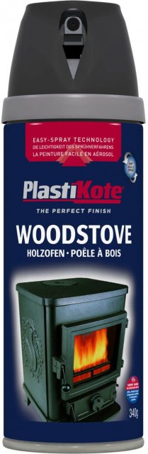PlastiKote Plastikote Twist & Spray Woodstove Paint Protector 400ml