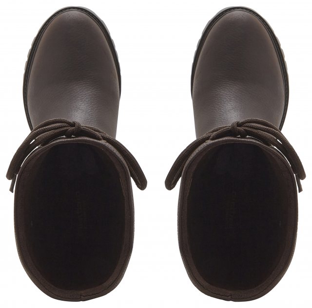 Chatham Waterproof Kempton Long Boot Dark Brown Size Country